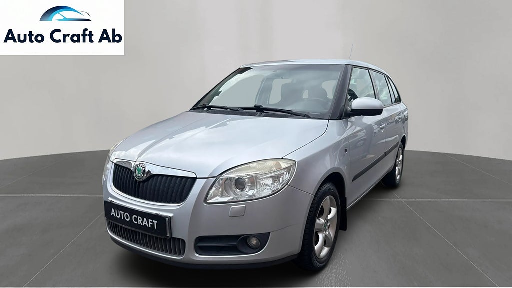 Skoda Fabia Kombi 1.6/Lågmil/2Ägare/Farthållare