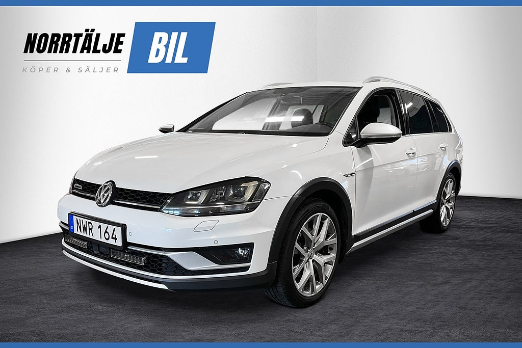 Volkswagen Golf Alltrack 2.0 184 HK AUT TDI 4M ALLTRACK D-VÄRM CARPLAY DRAG PANO