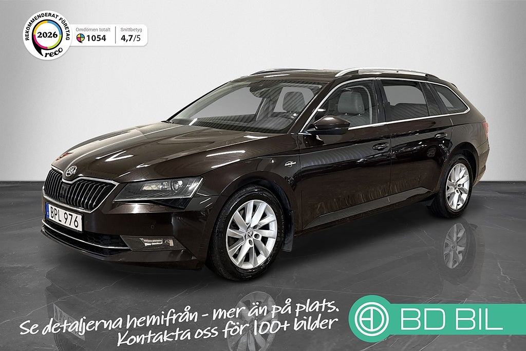Skoda Superb 2.0 TDI 4x4 L&K PANORAMA HELSKINN CANTON DRAG