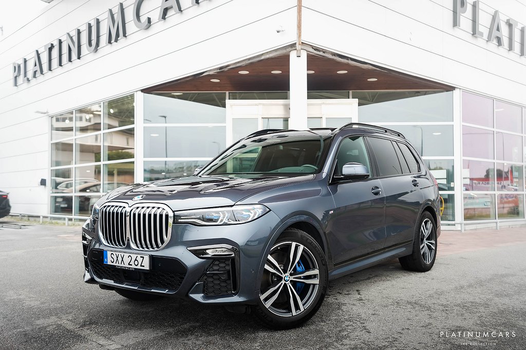 BMW X7 xDrive40d M Sport 340hk / Laser / 7-sits / Soft-Close