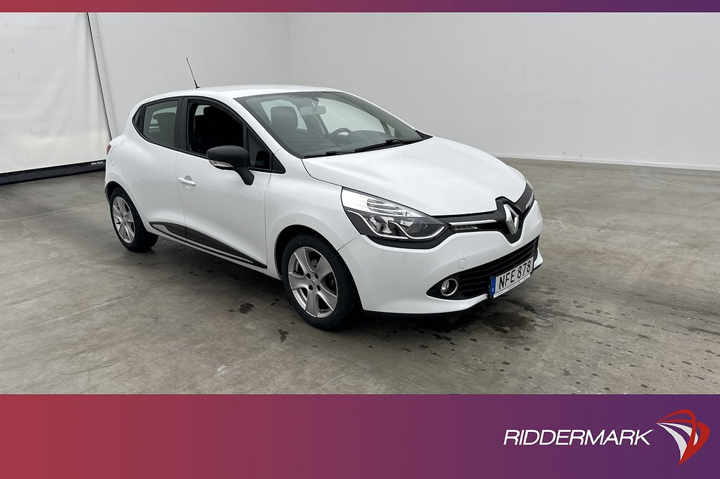 Renault Clio 1.2 73hk Kamera Navi Farthållare Bluetooth