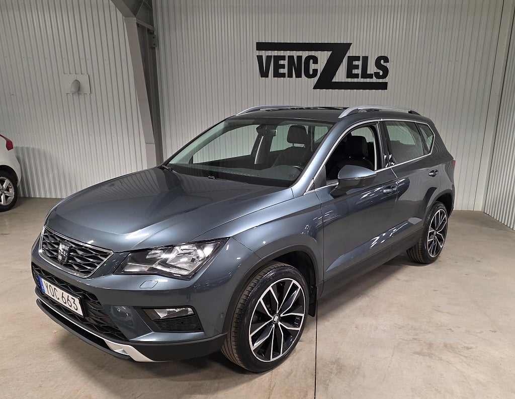 Seat Ateca 1.4 Style Värmare Backkamera Dragkrok