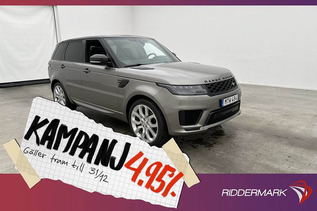 Land Rover Range Rover Sport SDV6 306hk Autobiog 4,95% Ränta