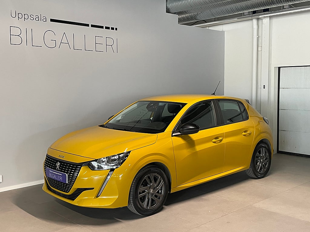 Peugeot 208  Active Pack 75hk- apple carplay, 558kr årsskatt
