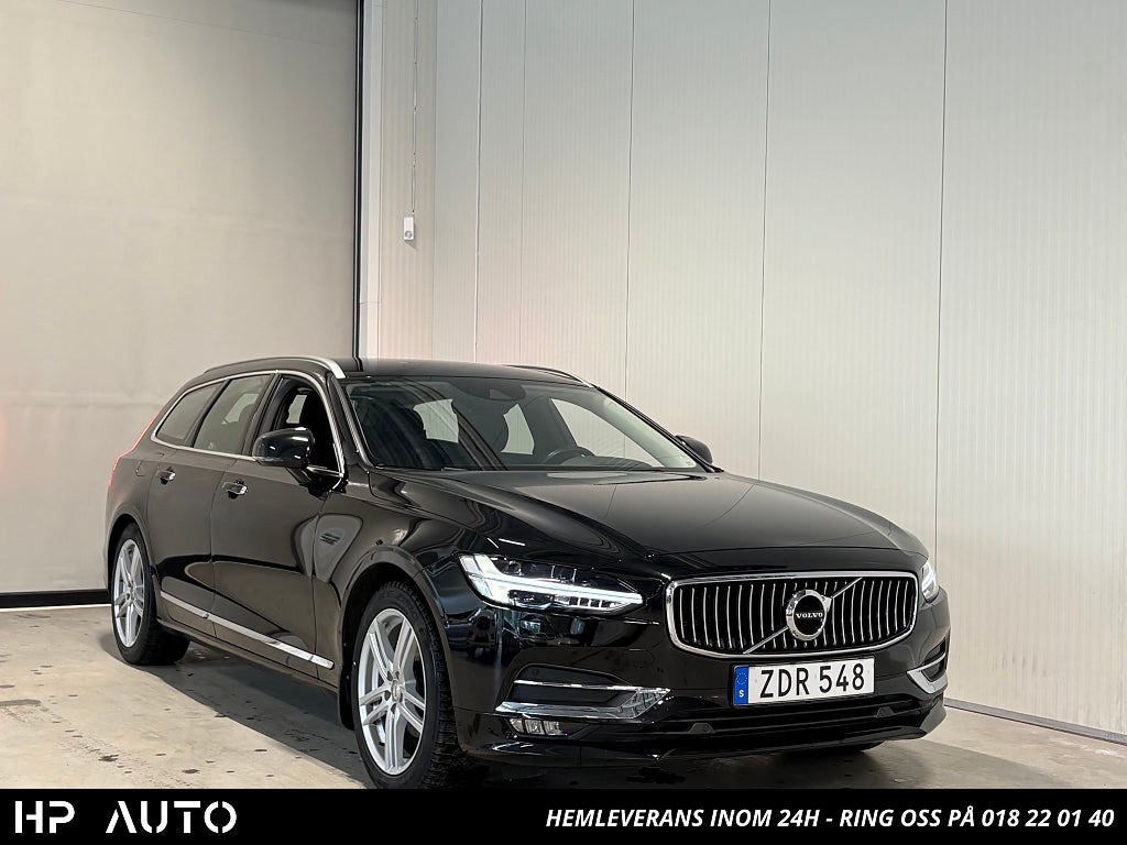 Volvo V90 D3 150hk Inscription Dragkrok D-värm Navi Voc Skinn