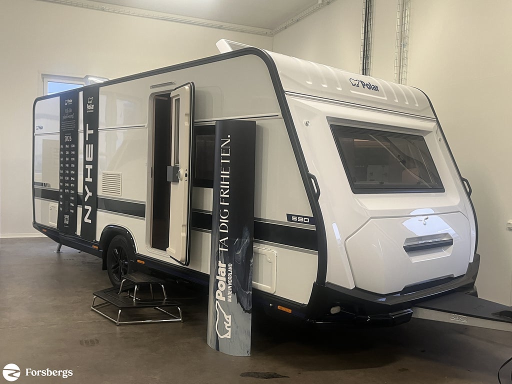 Polar Black Edition 590 FWA Med dusch bak!