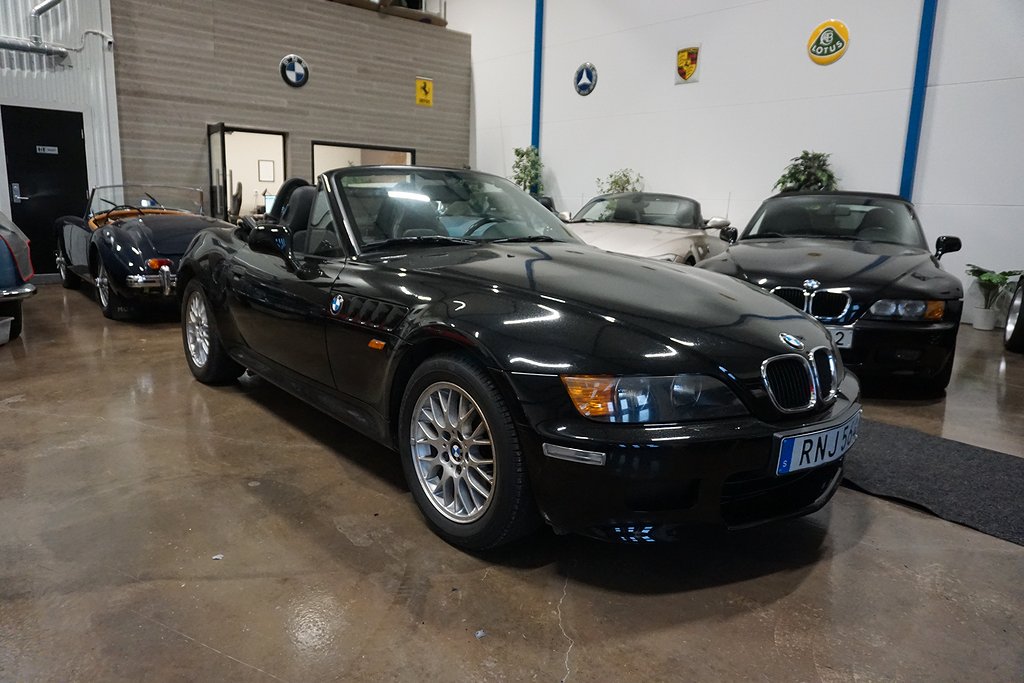 BMW Z3 2.0 Roadster 6-cylinder Sv-såld AC