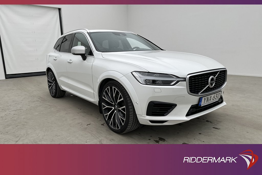 Volvo XC60 T8 AWD R-Design Luftfjädring Pano B&W 360° Drag