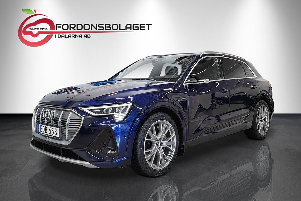 Audi E-Tron 55 Quattro S-line B&O Advanced Headup Pano 21" hjul