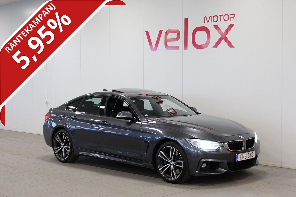 BMW 435 d xDrive GC 313hk M Sport H/K Taklucka Nav 360 5,95%