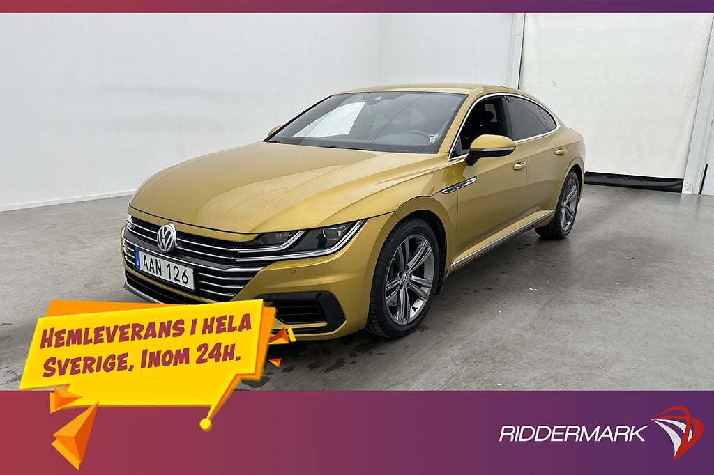 Volkswagen Arteon TDI GTS 4M 240hk R-Line Värm Drag CarPlay