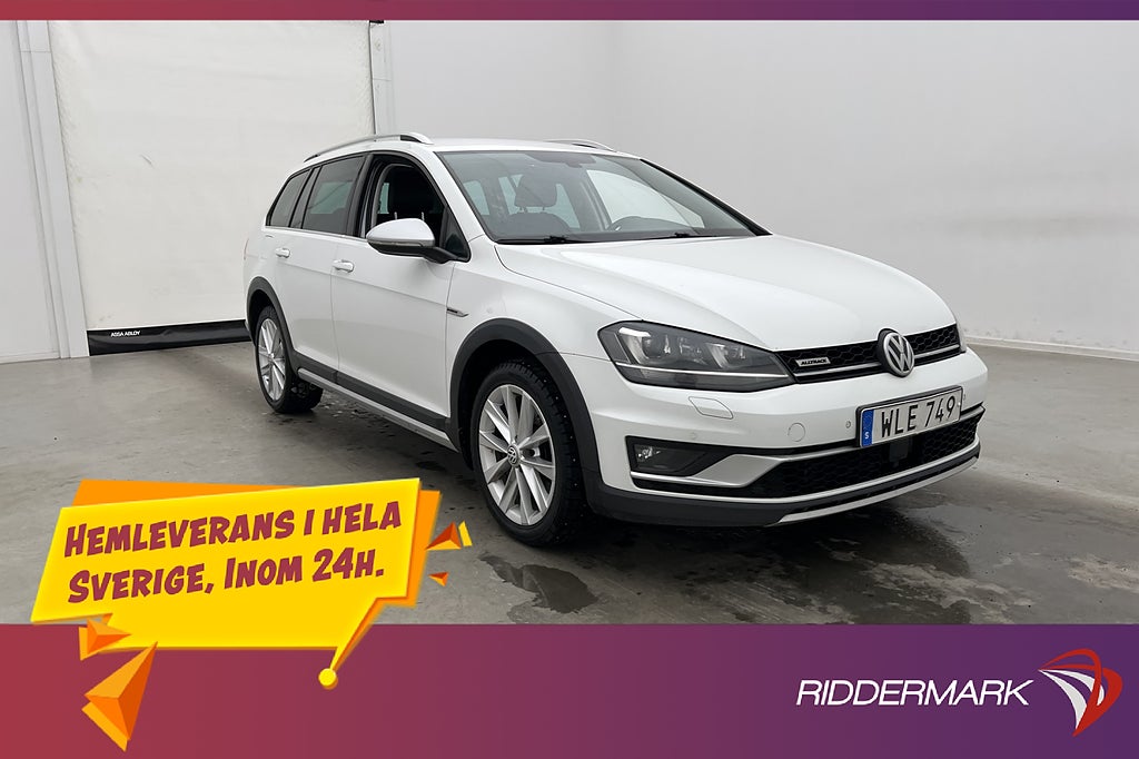 Volkswagen Golf Alltrack 4M 2.0 TDI Värmare Drag Kamera