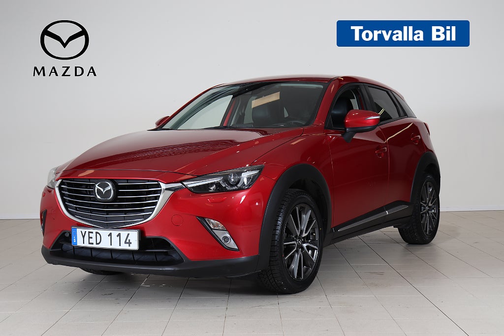 Mazda CX-3 2.0 Automat 120hk Optimum B-kamera Nyservad  