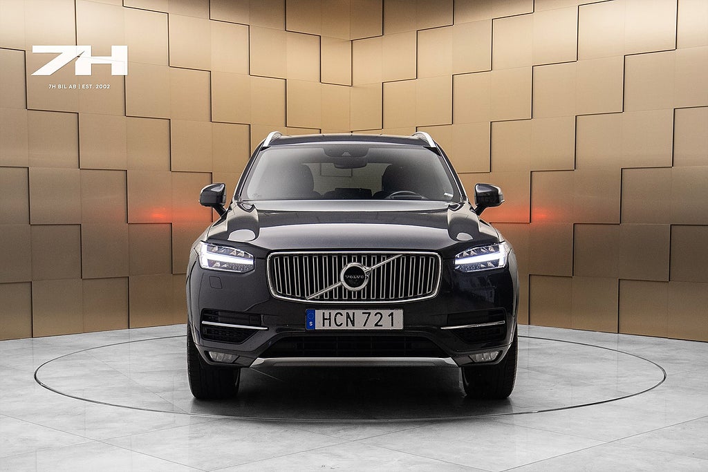 Volvo XC90 D5 AWD Inscription 7-Sits 22" HuD 360° Värmare