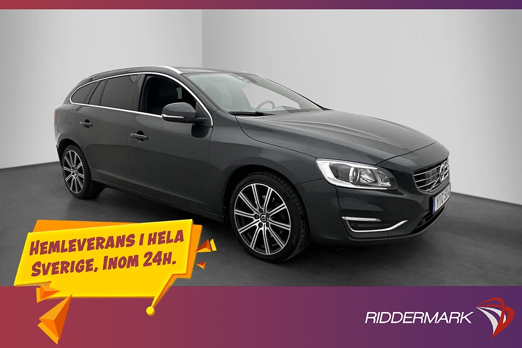 Volvo V60 D4 190hk Summum Värmare Skinn VOC Ny-Kamrem