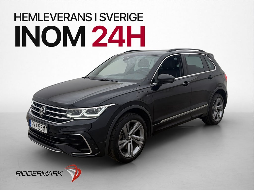 Volkswagen Tiguan eHybrid 245hk R-Line Läder Cockpit Navi
