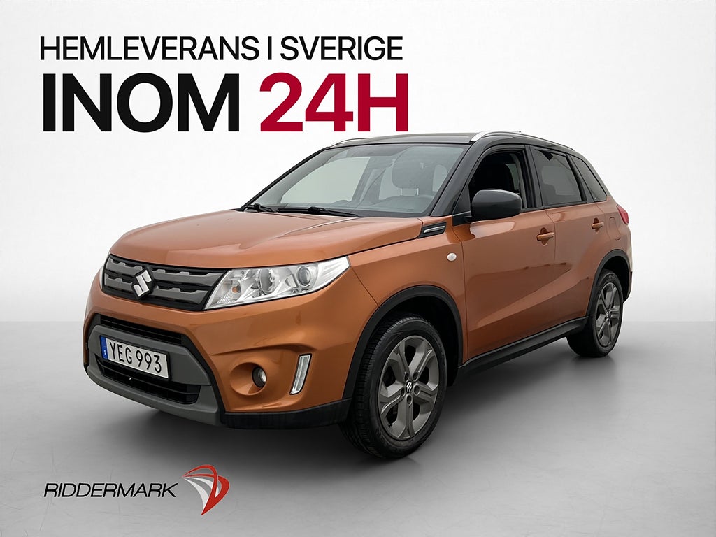 Suzuki Vitara 1.6 DOHC 120hk 2 Brukare Backkamera Dragkrok