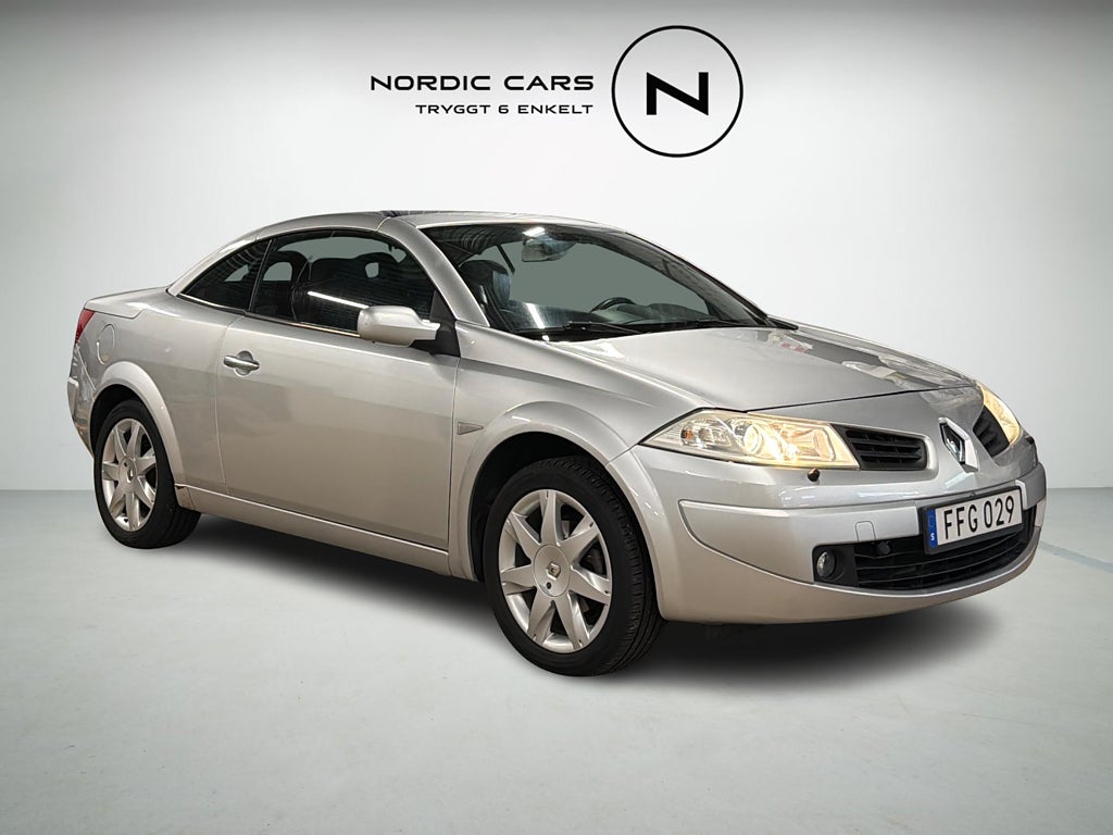 Renault Mégane Coupé-Cabriolet 1.6 112 HK 1 Ägare Nybesiktad Cruise