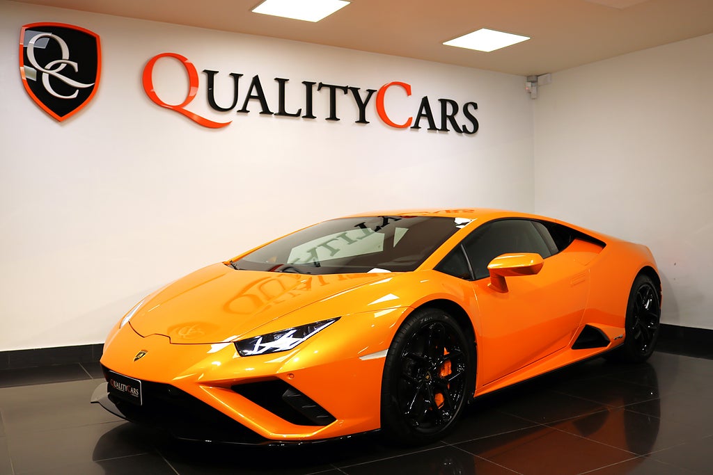 Lamborghini Huracán Evo RWD Sv.såld / Akrapovic / Ny Servad 