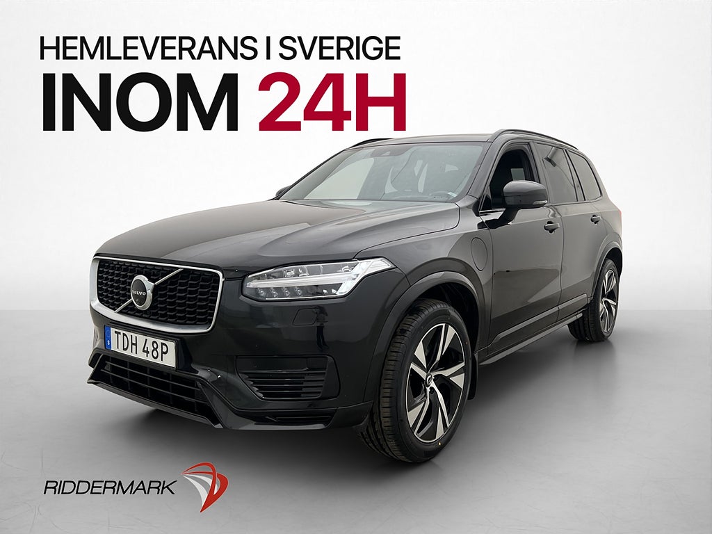 Volvo XC90 T8 AWD R-Design 360° HK Drag VOC 7-Sits HuD BLIS