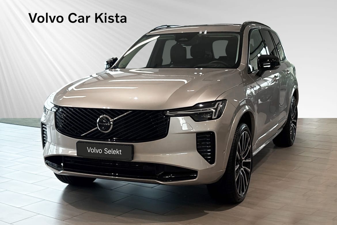Volvo XC90 T8 Ultra Bright B/W 2025, bild 6/10