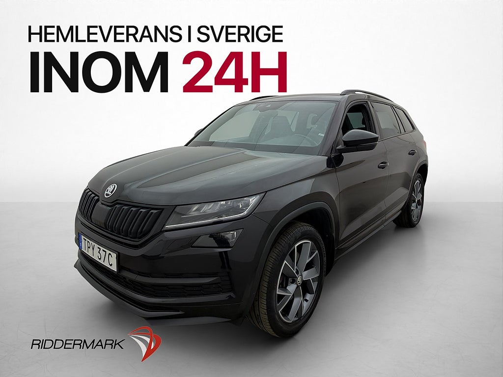 Skoda Kodiaq 2.0 TSI 4x4 Sportline 7-Sits Cockpit P-Värmare