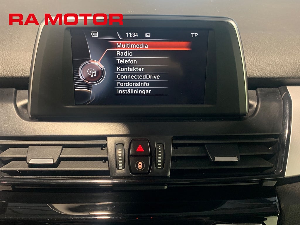 BMW 220 d xDrive Active Tourer Steptronic Advantage Dragkrok 2015