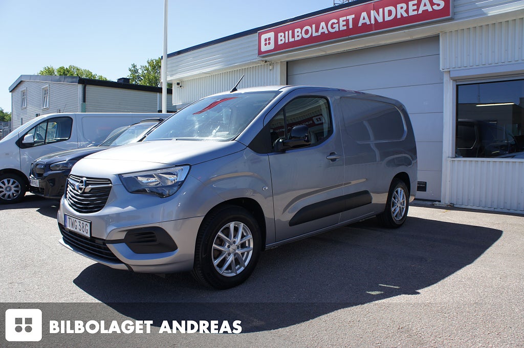 Opel Combo -e Cargo XL 50 kWh Leasbar Lång V-inredd