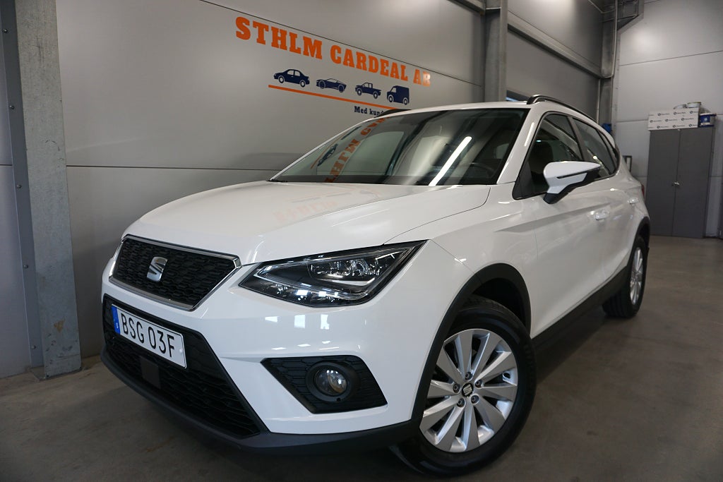 Seat Arona 1.0 TSI 95hk Style Euro 6, M.Värmare, S+V hjul