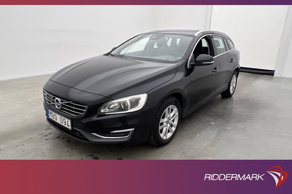 Volvo V60 D5 AWD Summum VOC D-Värm Taklucka Kamera Navi Drag