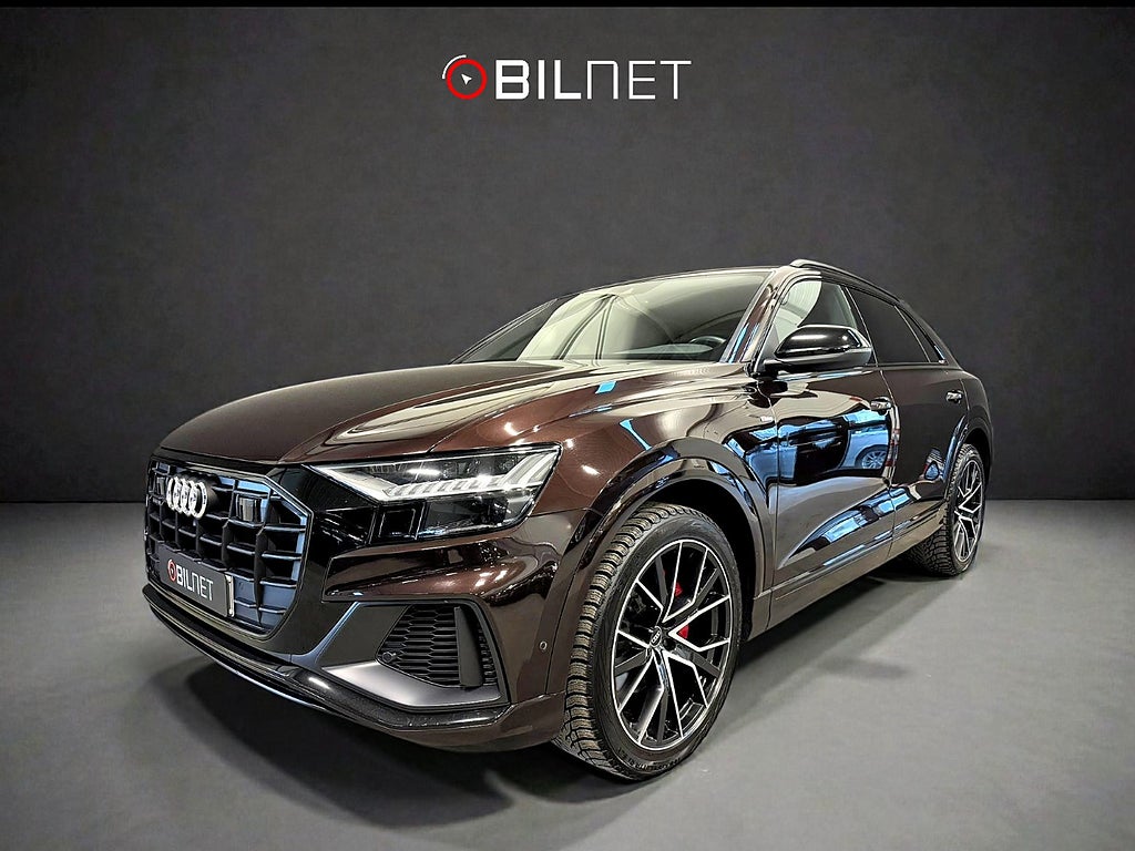 Audi Q8 50 TDI Q 22" B&O HD-Matrix S-Line Drag Sv-Såld