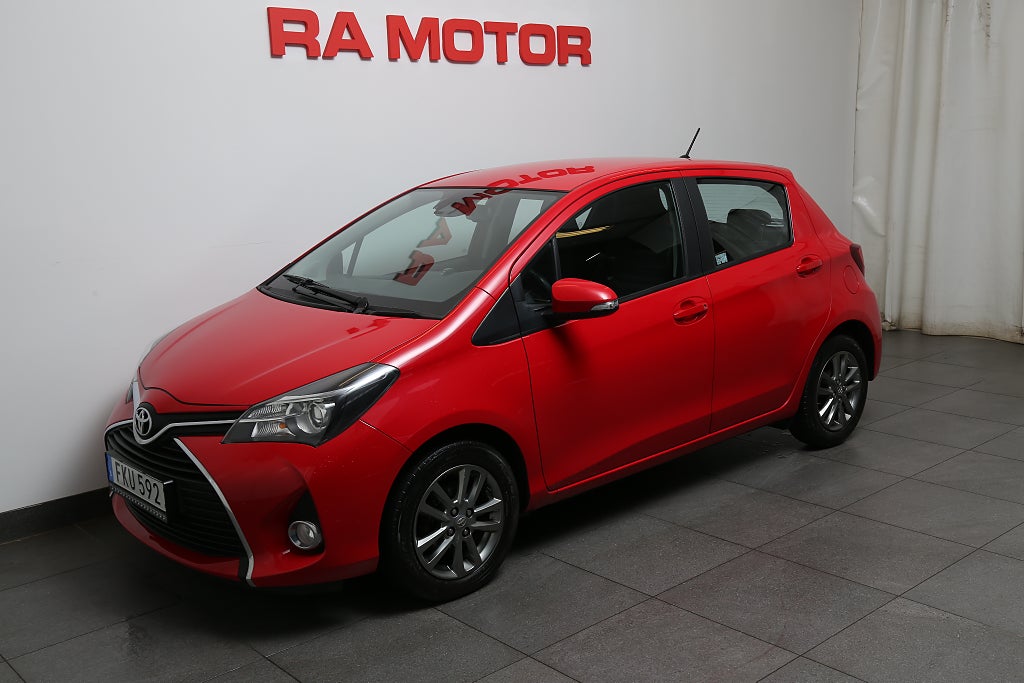 Toyota Yaris 1,33 Dual VVT-i Active 5D Motorv Comfortpaket 2017