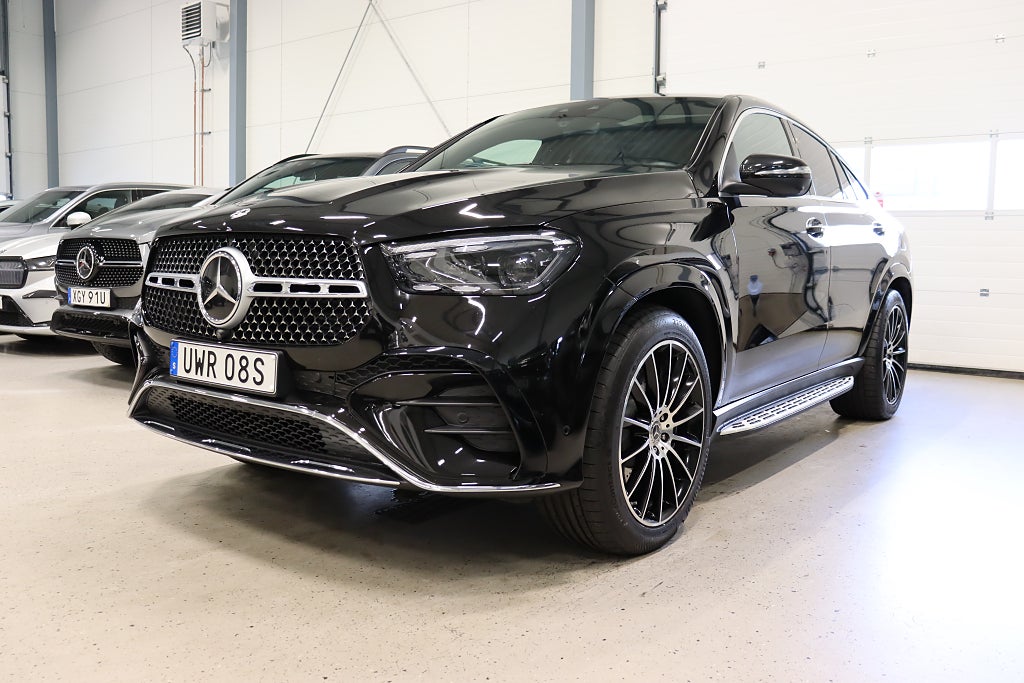 Mercedes-Benz GLE 350 de 4MATIC Coupé MOMS AMG Pano Burm Drag HuD 333hk