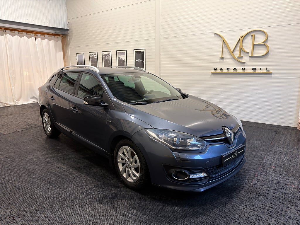 Renault Mégane Grandtour 1.5 dCi LIMITED Euro 6  keyless Navi Drag 1 Ägare !