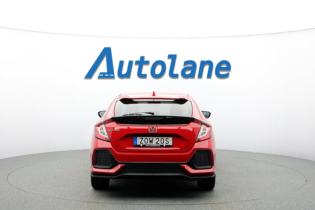Honda Civic 1.0 CVT Elegance, Carplay, Navi, Kamera, LED-Ramp 126hk