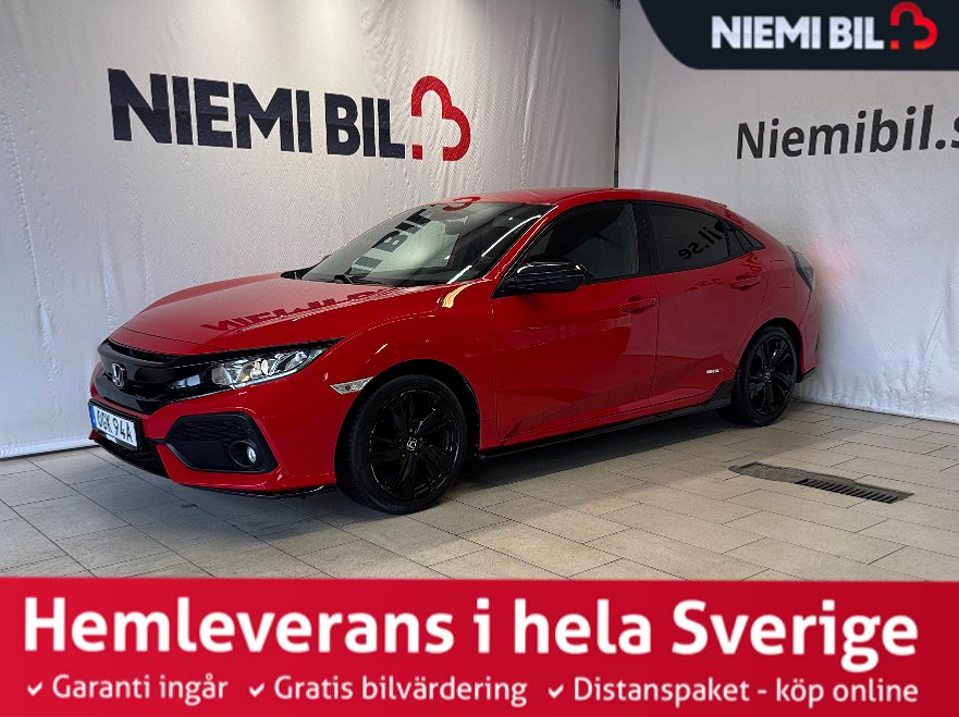 Honda Civic 5-dörrar 1.0 Dynamic/Kamera/P-sensorer/Navi/S&V