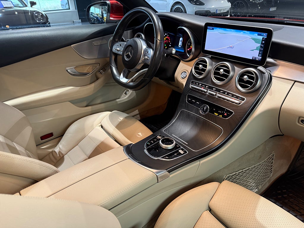 Mercedes-Benz C 220 d Coupé AMG Värmare Glastak 19tum - bild 5
