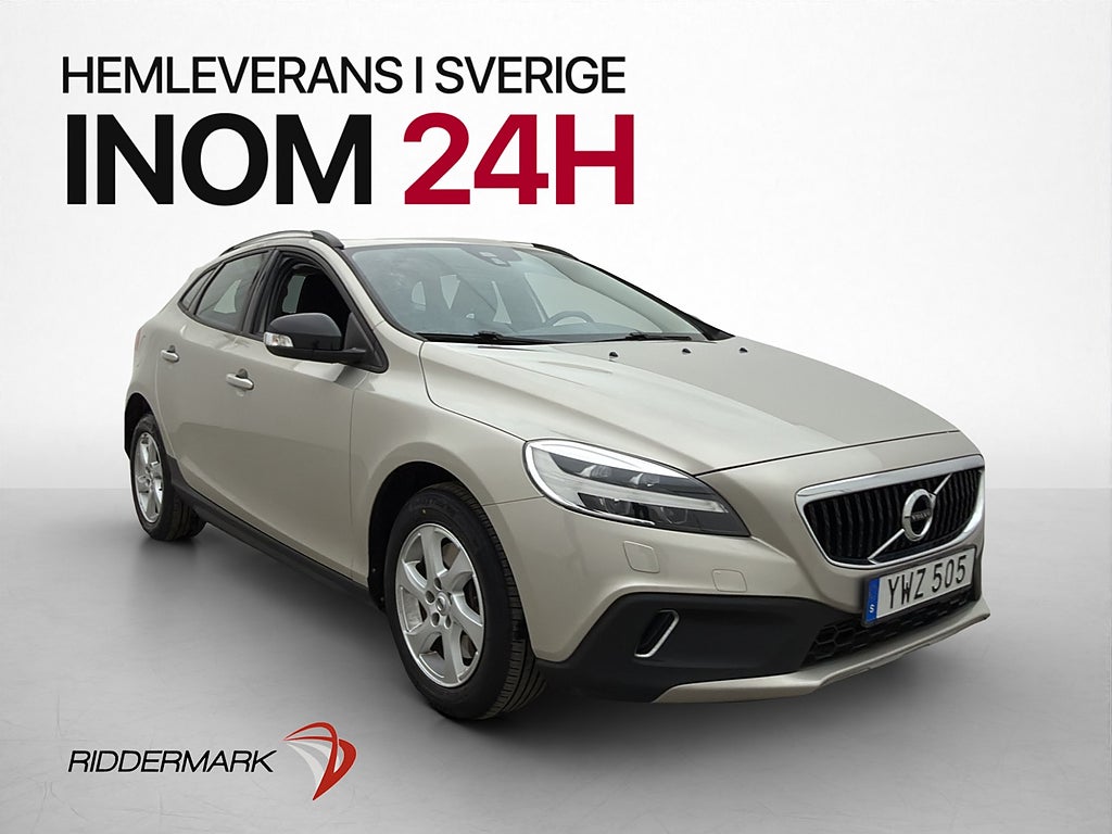 Volvo V40 Cross Country T3 Kinetic VOC Värmare Navi Sensorer