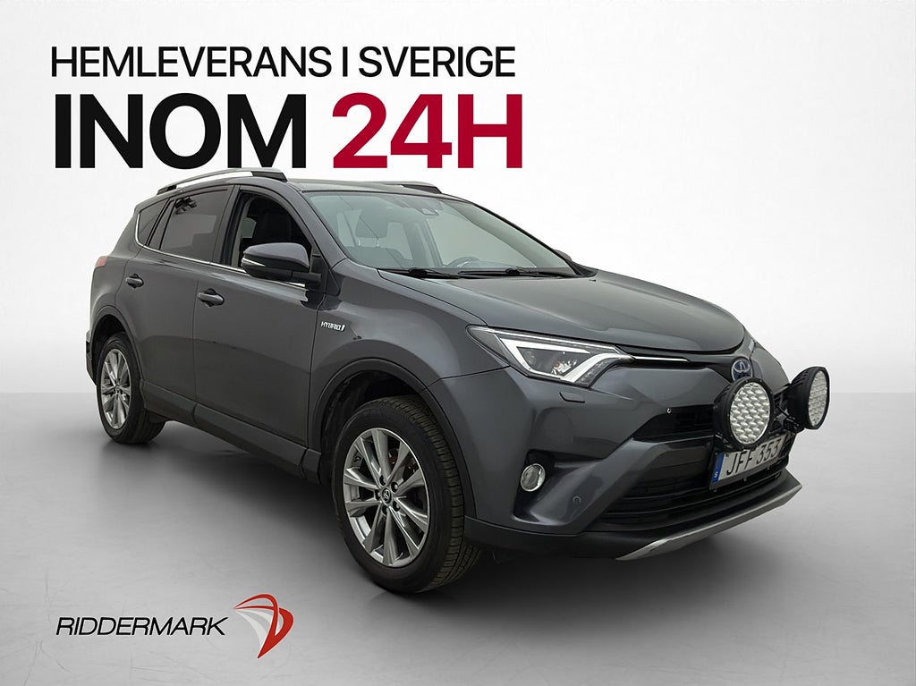 Toyota RAV4 Hybrid AWD Executive Kamera Skinn M-Värmare Drag