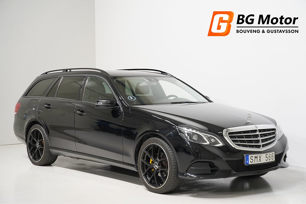 Mercedes-Benz E 220 T 170HK Aut Drag/Navi/19"AMG 1,99% Ränta