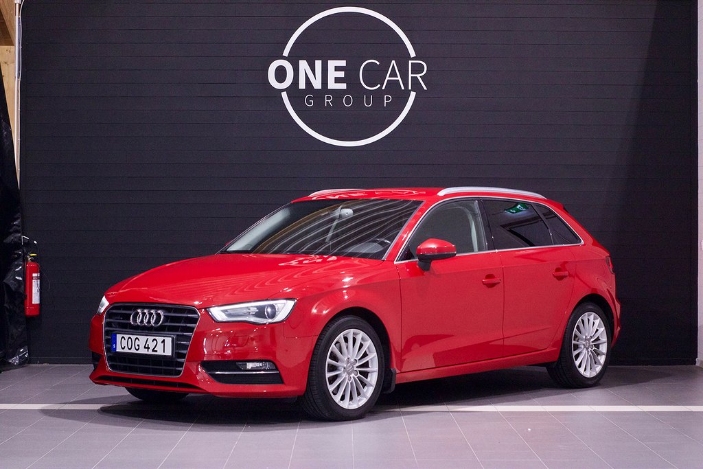 Audi A3 Sportback 1.8 TFSI quattro B&O Värmare 180hk