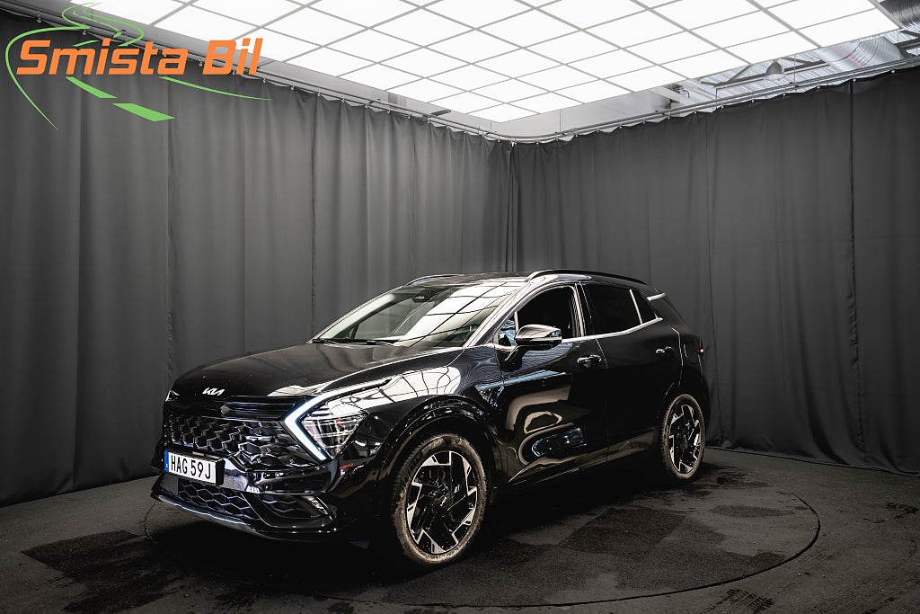Kia Sportage PHEV AWD GT-Line DRAG H/K 360° ELSTOL MINNE MOMS 265hk