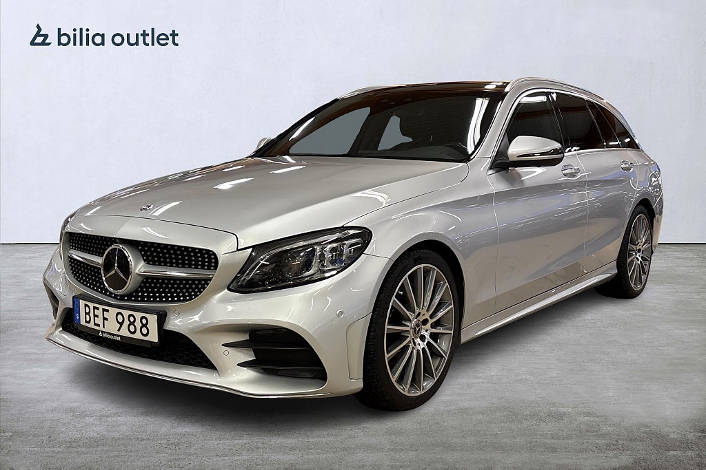 Mercedes-Benz C 220 T d AMG-Sport / Panorama / 360-kamera / Keyless / Drag