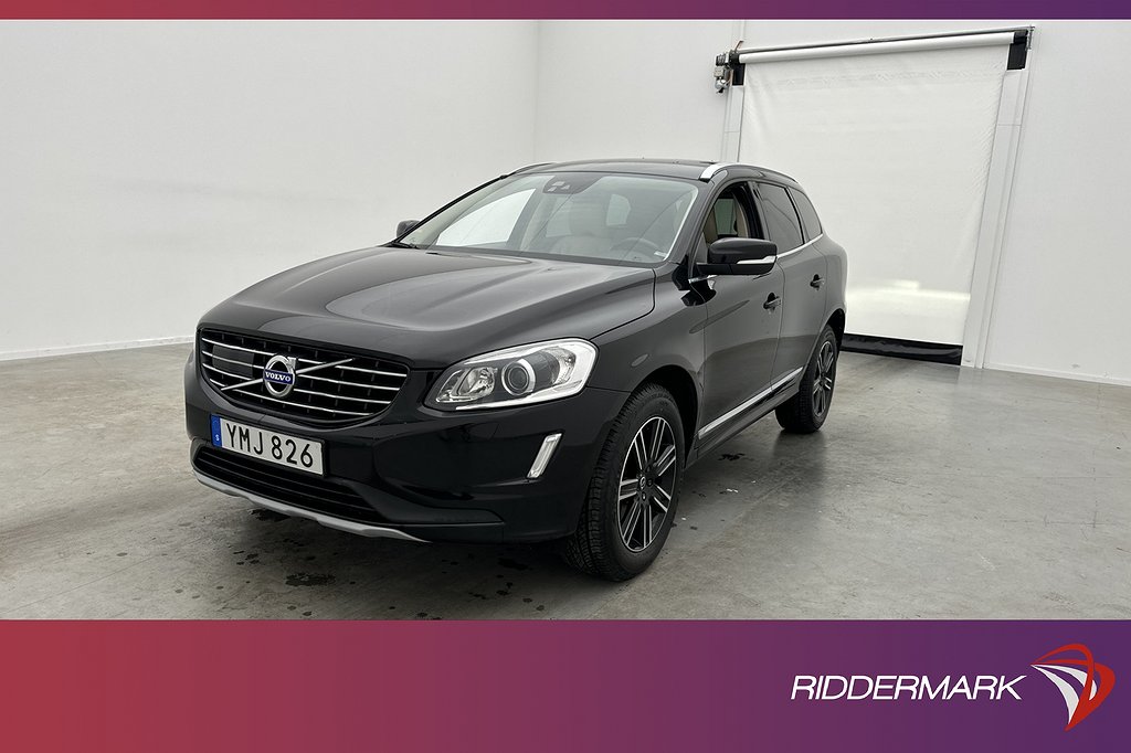 Volvo XC60 D4 AWD Summum VOC Värmar Skinn Sensorer BLIS Drag