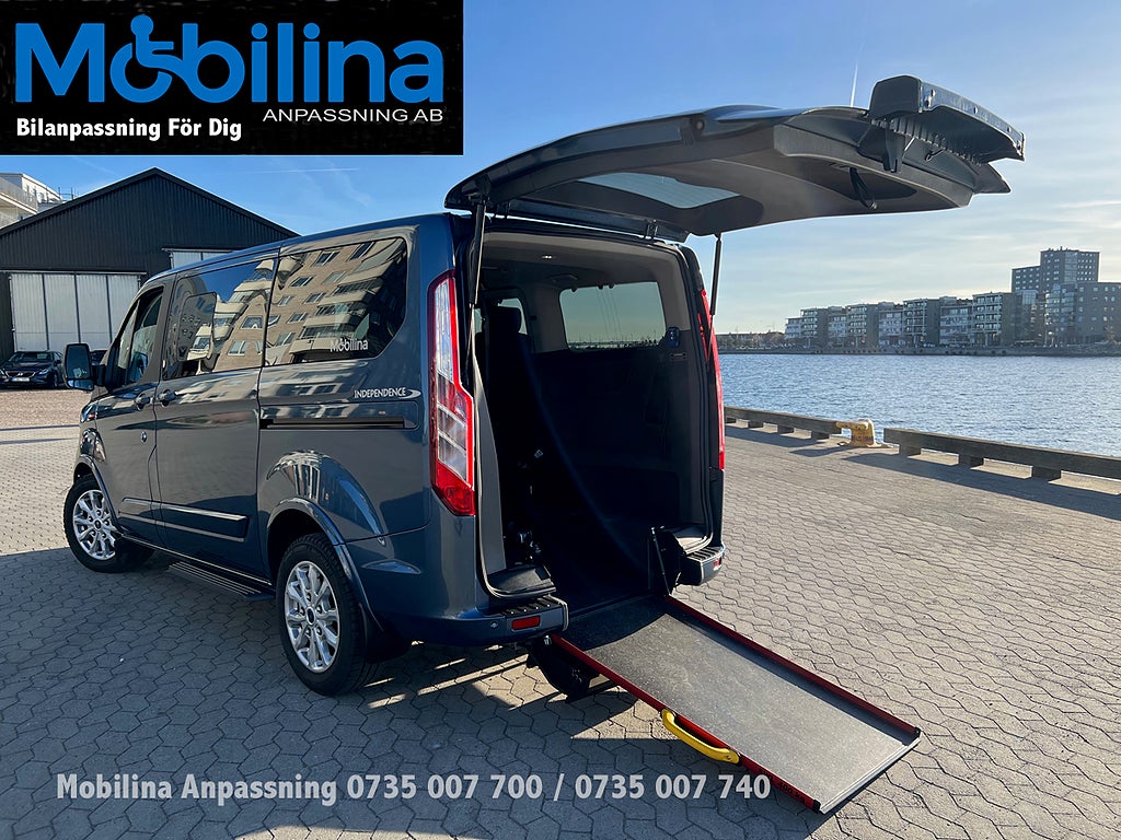 Ford Tourneo Custom Handikappanpassad Rullstolsbil