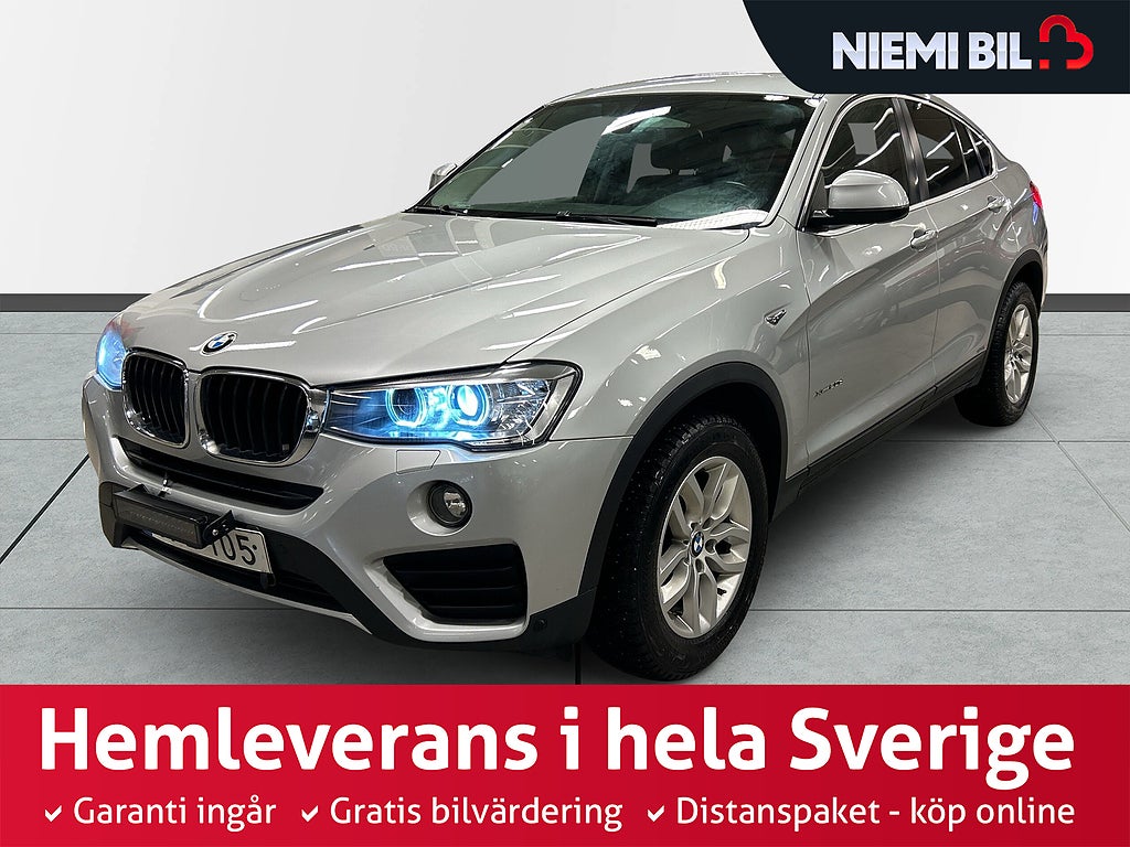 BMW X4 xDrive20d Drag/Värmare/SoV-Däck/Psens