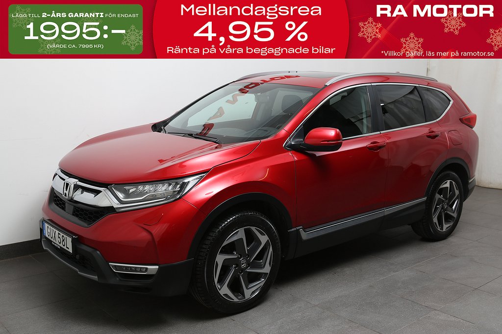 Honda CR-V 1,5 193hk Executive AWD Aut Pano HUD Motorv Drag 2019