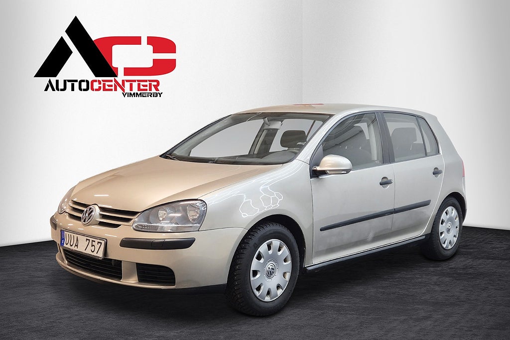 Volkswagen Golf 5-dörrar 1.6 En Ägare / Låga Mil / 1,95% Ränta 