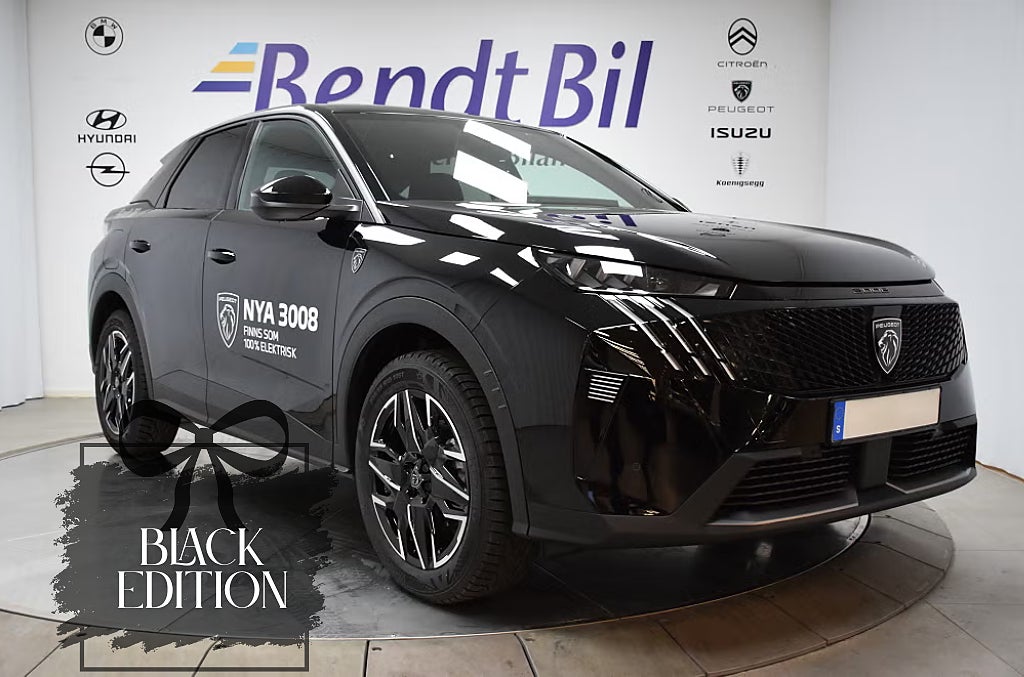Peugeot 3008 Hybrid BLACK EDITION, Begränsad kampanj 