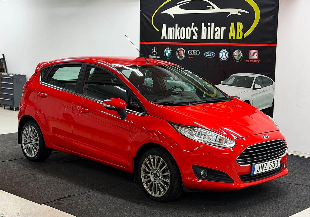 Ford Fiesta 5-dörrar 1.0 Titanium Euro 6
